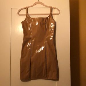 Latex Mini Dress